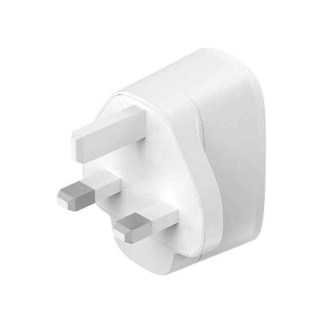 belkin usb a wall charger 12w with lightning cable 1m white - SW1hZ2U6NjkzMDU=
