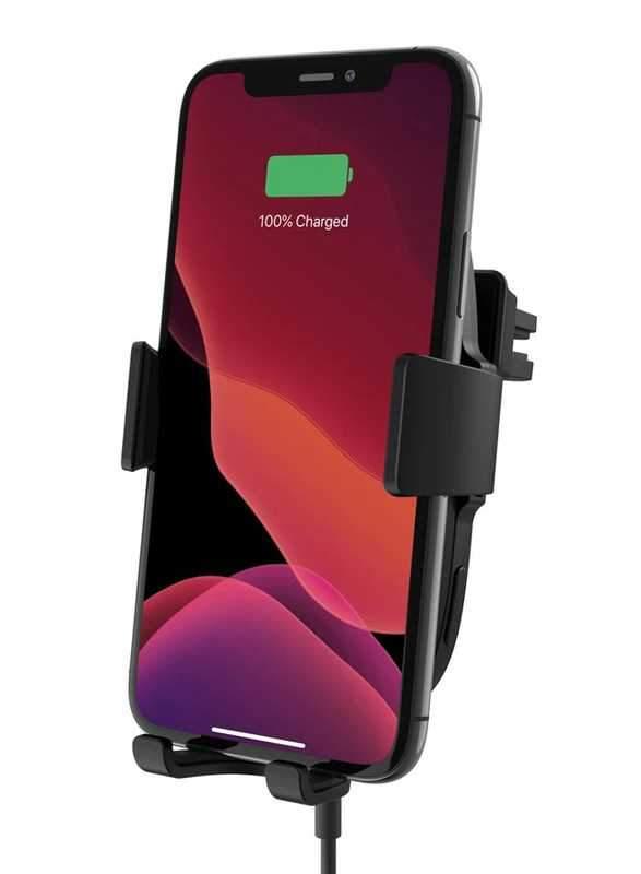 Belkin Boost Charge Wireless Car Charger with Vent Mount 10W - Black - حامل موبايل لاسلكي - SW1hZ2U6Nzc3NDg=