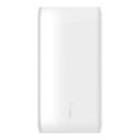 belkin boostcharge usb c powerbank 10k powerful 18w pd tablet smartphone charger w cable included for ipad pro 11 12 9 iphone 11 11 pro 11 promax x xs max 8 8 se google samsung huawei white - SW1hZ2U6NTU5NTA=