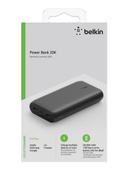 belkin boostcharge usb c powerbank 20k powerful 15w tablet and smartphone charger w cable included for ipad pro 11 12 9 iphone 11 11 pro 11 promax x xs max 8 8 se google samsung huawei black - SW1hZ2U6NTU5NTU=