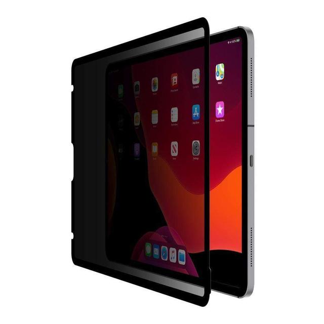 belkin screenforce trueprivacy ipad pro 12 9 screen protector ultra thin with full screen protection 2 way side filter removable reusable easy install for ipad pro 12 9 4th 3rd gen - SW1hZ2U6NTU5NzM=