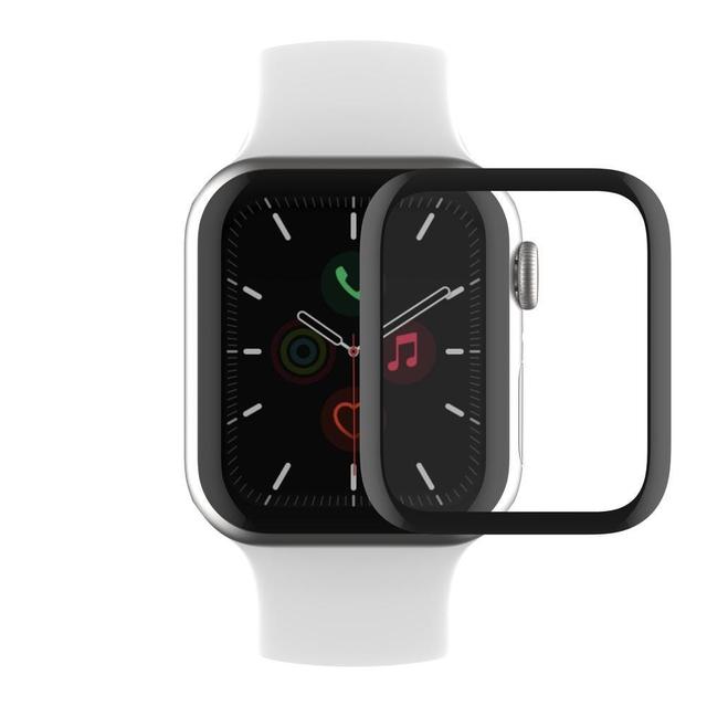 شاشة حماية لساعة آبل Belkin SCREENFORCE TrueClear Curve Screen Protector for Apple Watch Series SE/6/5/4   - 40ملم أسود - SW1hZ2U6Njg5Mjg=