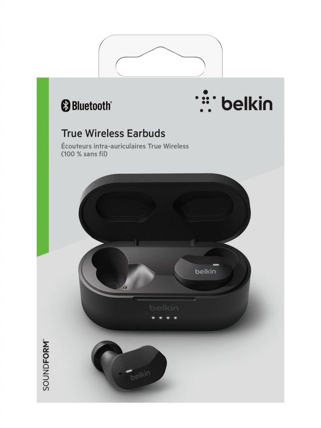 belkin soundform true wireless earbuds black - SW1hZ2U6NjEzMDM=