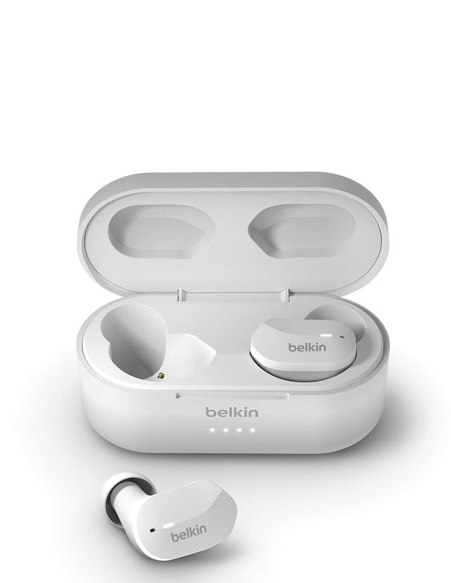 سماعة Belkin - SOUNDFORM True Wireless Earbuds - أبيض - SW1hZ2U6NjEzMDY=