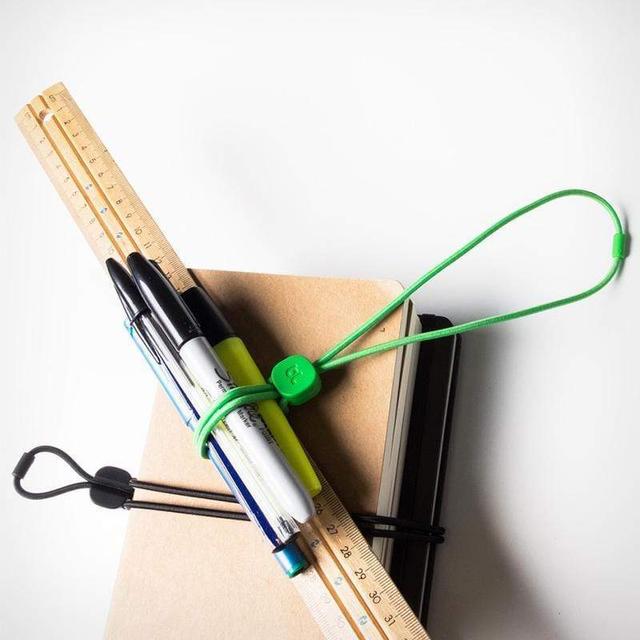 حبل ربط متعدد الاستخدامات BLUELOUNGE - Pixi Multi-Purpose Ties Medium - أسود / أخضر - SW1hZ2U6MzU1NjE=