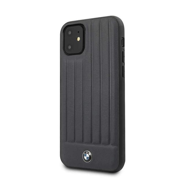 bmw hard case leather lines for iphone 11 navy - SW1hZ2U6NDYxODE=