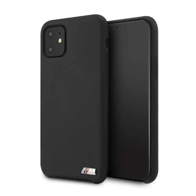 bmw m hard case silicone for iphone 11 black - SW1hZ2U6NDYxNjI=
