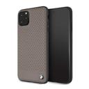 bmw perforated leather hardcase for iphone 11 pro max brown - SW1hZ2U6NDE2NzY=