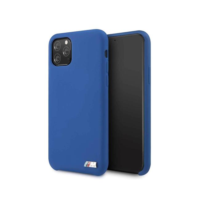 bmw silicone case with m logo iphone 11 pro max navy - SW1hZ2U6NDE2NjU=
