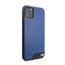 bmw hard case smooth pu leather for iphone 11 pro max blue - SW1hZ2U6NTIwMjE=