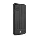 bmw hard case leather lines for iphone 11 pro max black - SW1hZ2U6NTIwNDY=