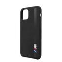 bmw tone on tone stripe silicone hard case for iphone 11 pro black - SW1hZ2U6NjIyNTM=