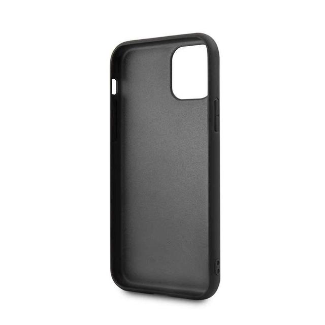 bmw pu leather carbon strip hard case for iphone 11 pro blue - SW1hZ2U6NjIyODM=