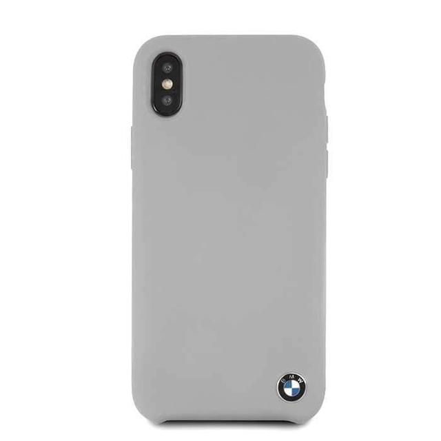 bmw real microfiber silicone case for iphone x gray 1 - SW1hZ2U6NjMzMjU=