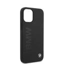 كفر BMW Liquid Silicone Case Tone to Tone for iPhone 12 Mini (5.4") - Black - SW1hZ2U6NzgzMjQ=