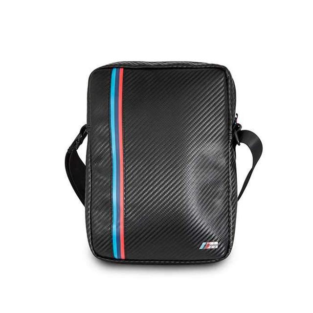 حقيبة BMW - Tricolor Stripe Leather Tablet Bag 10 - أسود - SW1hZ2U6NjU4Mjk=