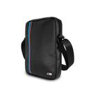 حقيبة BMW - Tricolor Stripe Leather Tablet Bag 10 - أسود - SW1hZ2U6NjU4MzA=