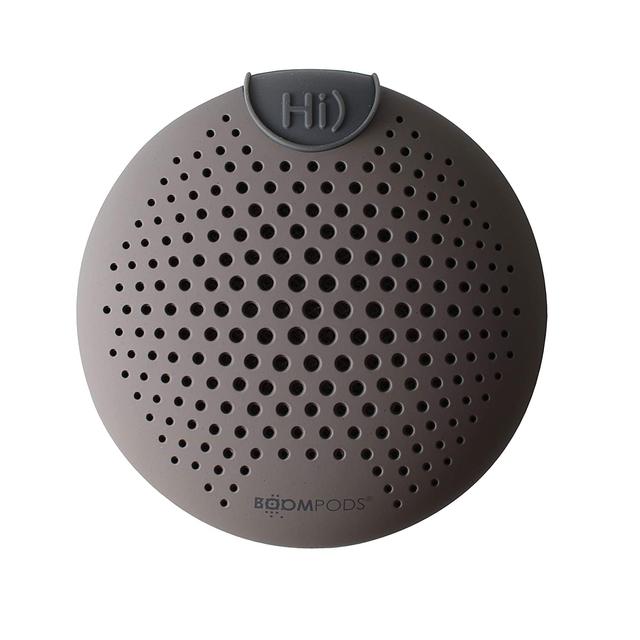 boompods soundclip waterproof bluetooth speaker ipx6 amazon alexa integrated gray - SW1hZ2U6NTYwNDM=