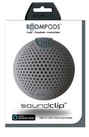 boompods soundclip waterproof bluetooth speaker ipx6 amazon alexa integrated gray - SW1hZ2U6NTYwNDU=