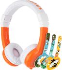 buddyphones explore foldable headphones with mic orange - SW1hZ2U6NTI3MTA=