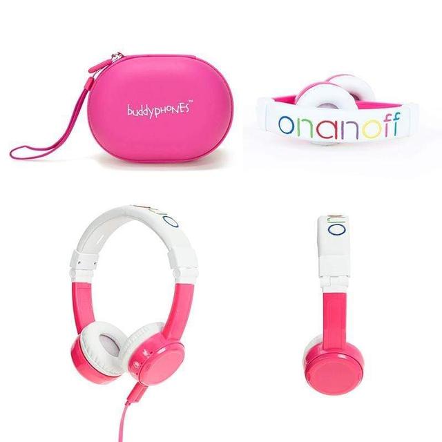 buddyphones inflight headphones pink - SW1hZ2U6MzUyMDc=