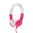 buddyphones explore foldable headphones with mic pink - SW1hZ2U6MzUyMTE=