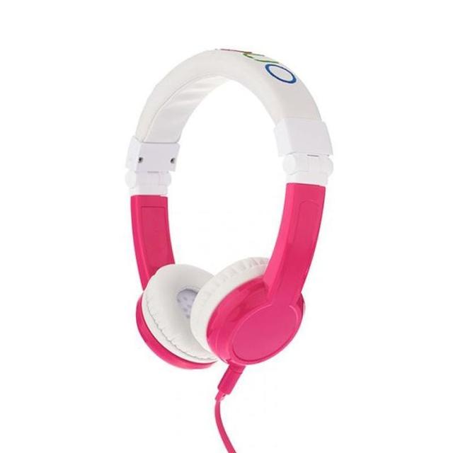 buddyphones explore foldable headphones with mic pink - SW1hZ2U6MzUyMTE=