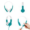 buddyphones explore headphones with mic green - SW1hZ2U6MzUyMjE=