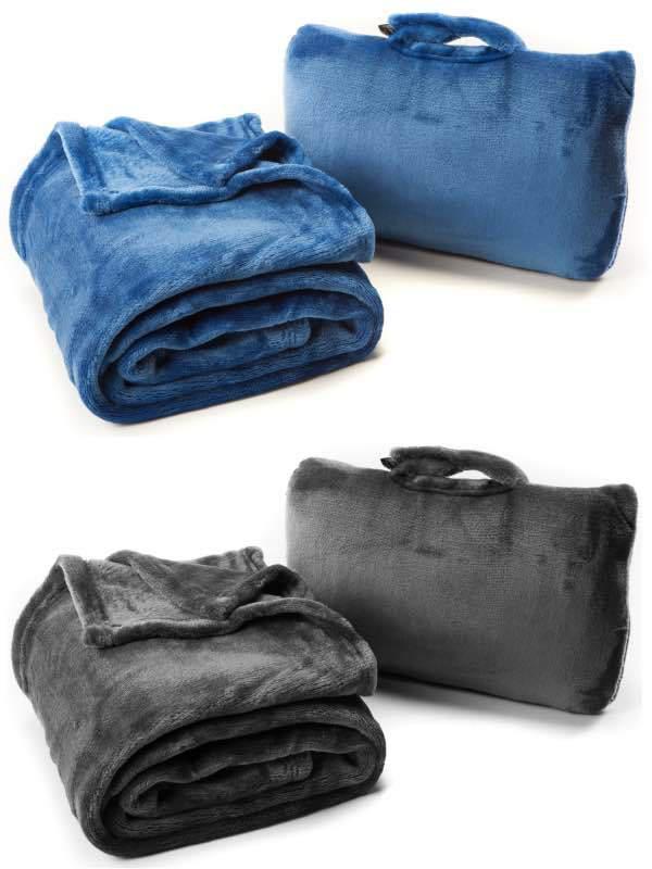 بطانية Cabeau - Fold 'n Go Blanket - أسود