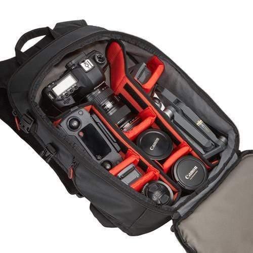 شنطة ظهر للكاميرا 15.6" أسود SLR Camera Backpack - CASE LOGIC - SW1hZ2U6MzM3MDI=