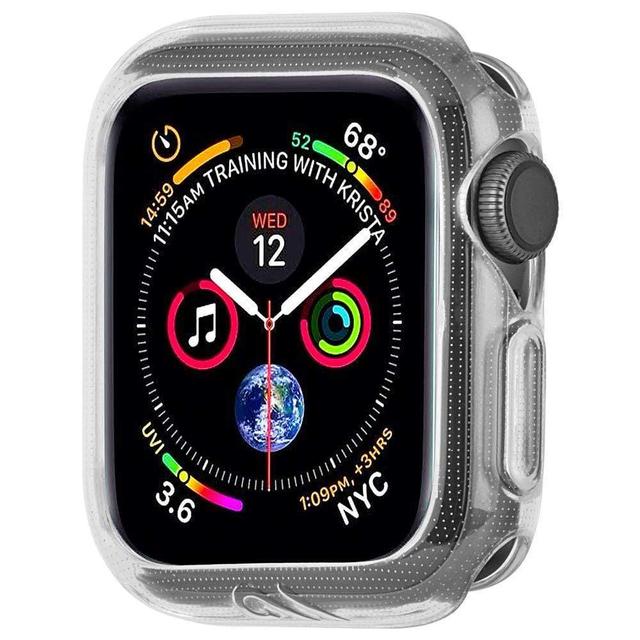 حافظة ساعة يد Case-Mate - Apple Watch 42-44mm - شفافة - SW1hZ2U6NTYyMDM=