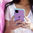 Case-Mate case mate gianni case for iphone 11 pro max 6 5 inch tough neon purple turquoise - SW1hZ2U6NTYyNDQ=