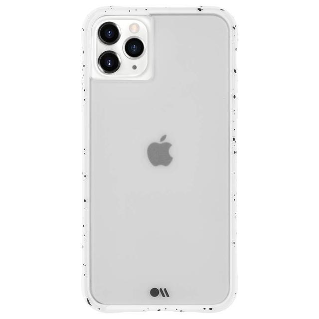 كفر موبايل Case-Mate - iPhone 11 Pro Max - أبيض منقط - SW1hZ2U6NTYyNTE=