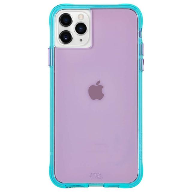 Case-Mate case mate gimmo case for iphone 11 pro 5 8 inch tough neon purple turquoise - SW1hZ2U6NTYyNjc=