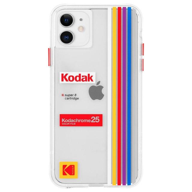 كفر موبايل Case-Mate - Kodak Case For iPhone 11 - شفاف بتصميم Kodachrome Super 8 - SW1hZ2U6NTYzMDM=