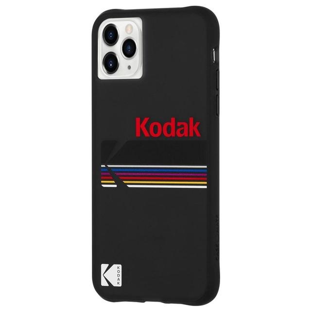 كفر موبايل Case-Mate - Kodak Case For iPhone 11 Pro - أسود مع شعار كوداك اللامع - SW1hZ2U6NTYzMTI=