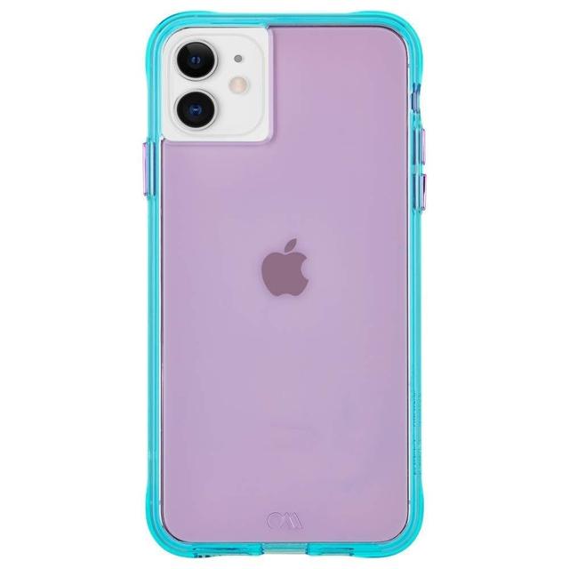 Case-Mate case mate nina case for iphone 11 6 1 inch tough neon purple turquoise - SW1hZ2U6NTYzNjk=