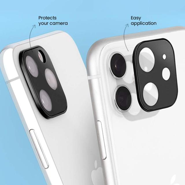Case-Mate case mate rear camera turret glass protector for iphone 11 pro 11 pro max black - SW1hZ2U6NTYzODg=