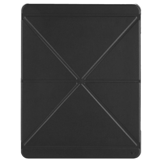 Case-Mate case mate ipad pro 11 2nd gen 2020 multi stand folio case leather origami design w 360 protection transparent back w multiple viewing mode auto sleep wake black - SW1hZ2U6NjEzNjg=