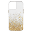 Case-Mate case mate twinkle ombre case for apple iphone 12 12 pro 10 ft drop protection w micropel anti microbial layer 1 pc construction reflective foil design wireless charging compatible gold - SW1hZ2U6NzEwNTY=