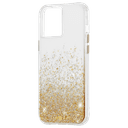 Case-Mate case mate twinkle ombre case for apple iphone 12 12 pro 10 ft drop protection w micropel anti microbial layer 1 pc construction reflective foil design wireless charging compatible gold - SW1hZ2U6NzEwNTc=