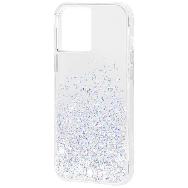 Case-Mate case mate twinkle ombre case for apple iphone 12 pro max 10 ft drop protection w micropel anti microbial layer 1 pc construction reflective foil design wireless charging compatible stardust - SW1hZ2U6NzEwNzc=