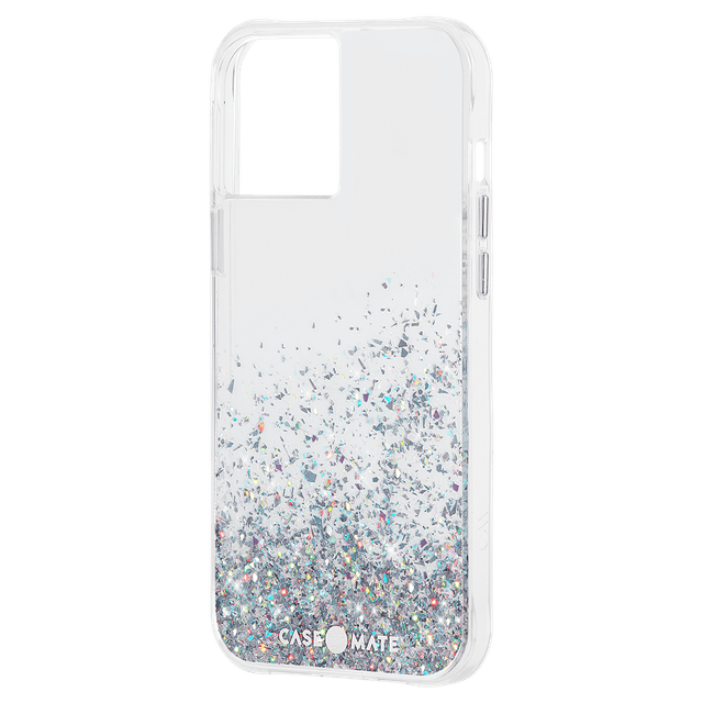 Case-Mate case mate twinkle ombre case for apple iphone 12 12 pro 10 ft drop protection w micropel anti microbial layer 1 pc construction reflective foil design wireless charging compatible multi - SW1hZ2U6NzEzMjE=