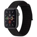 حزام ساعة Case-mate - 38-40mm Apple Watch Nylon Band - أسود / معدني - SW1hZ2U6NTYxMjA=
