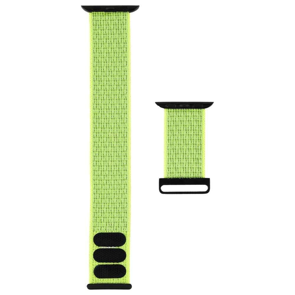 حزام ساعة Case-mate - 38-40mm Apple Watch Nylon Band - أخضر - cG9zdDo1NjEyNQ==