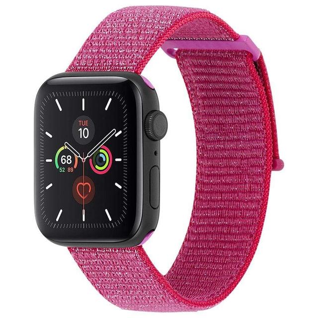 Case-Mate case mate 42 44mm apple watch nylon band metallic pink - SW1hZ2U6NTYxMzY=