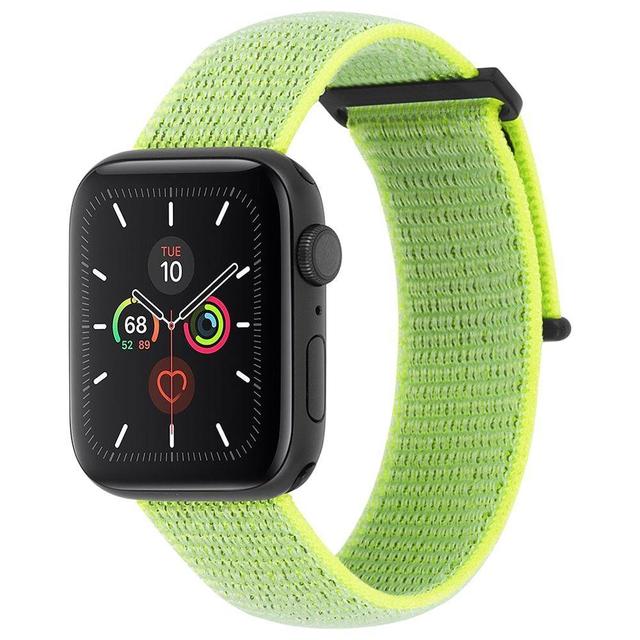 Case-Mate case mate 42 44mm apple watch nylon band reflective neon green - SW1hZ2U6NTYxNDQ=