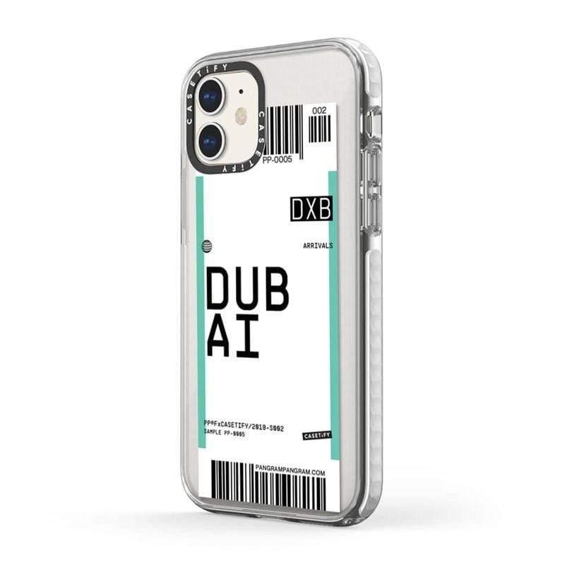 كفر iPhone 11  Casetify Dubai Pangram Collection Impact Case - شفاف - cG9zdDo2ODY2NA==