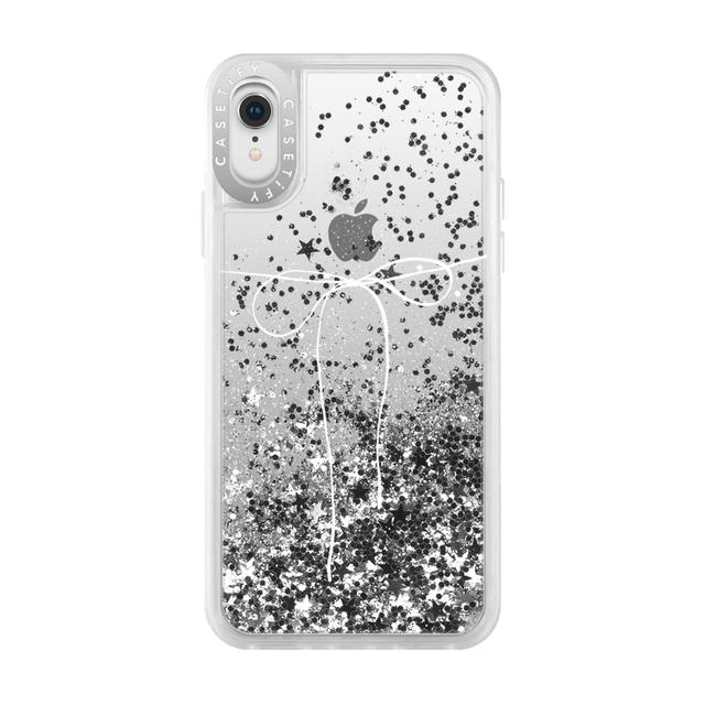 casetify glitter case take a bow for iphone xr - SW1hZ2U6MzIyNTI=