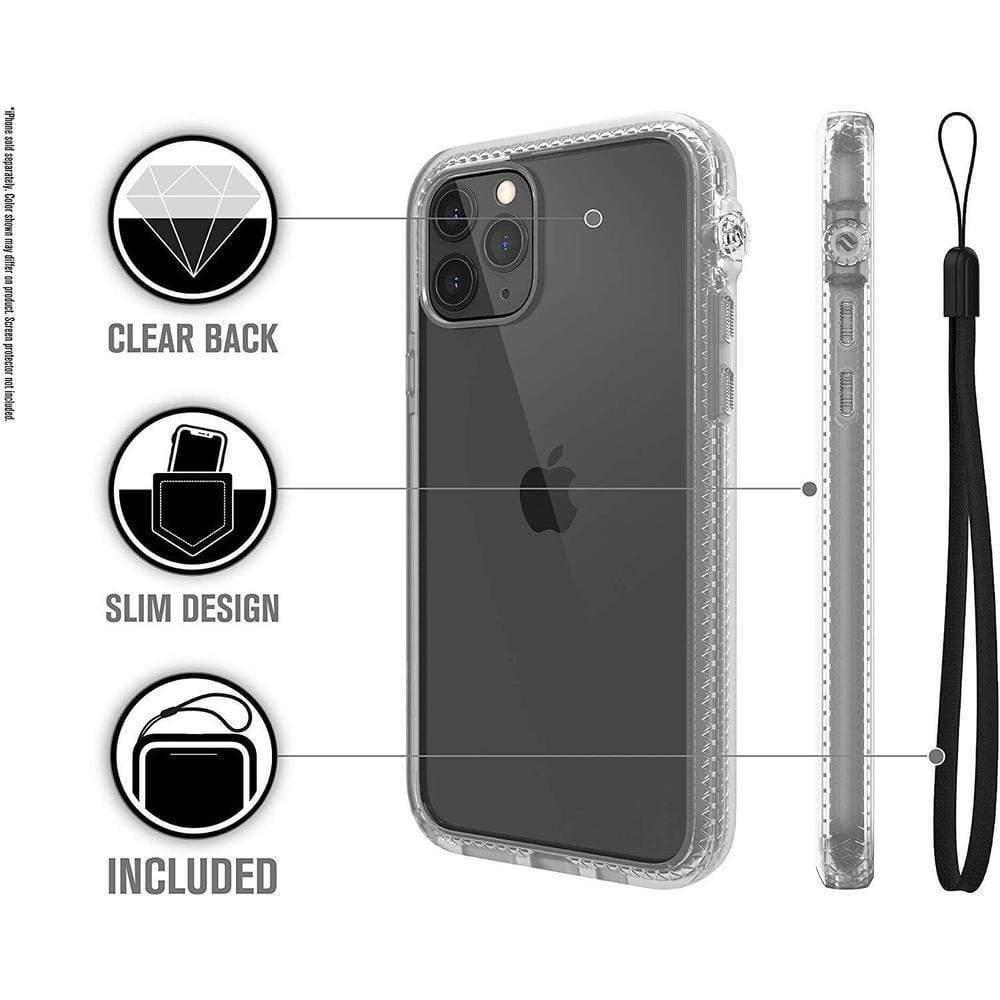 كفر حماية ضد الصدمات لهاتف آيفون 11 برو - شفاف Catalyst - Impact Protection Case for iPhone 11 Pro - Clear - cG9zdDo1NjU0MA==